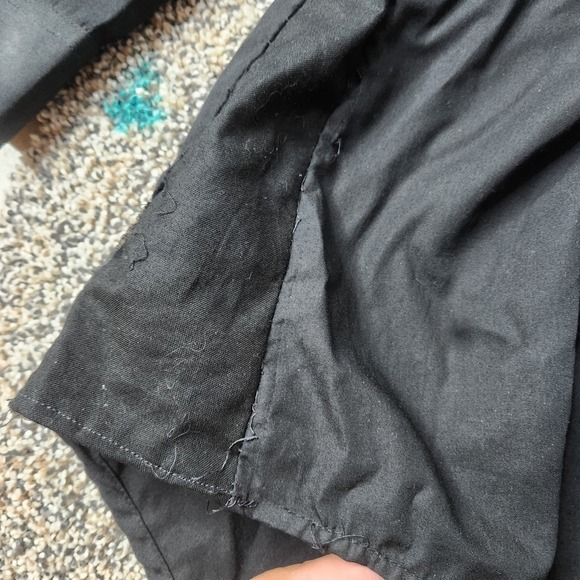 Western Express Black Blue Pearl Snap Show Shirt 2xl Embroidered Smile Pocket - Picture 9 of 16